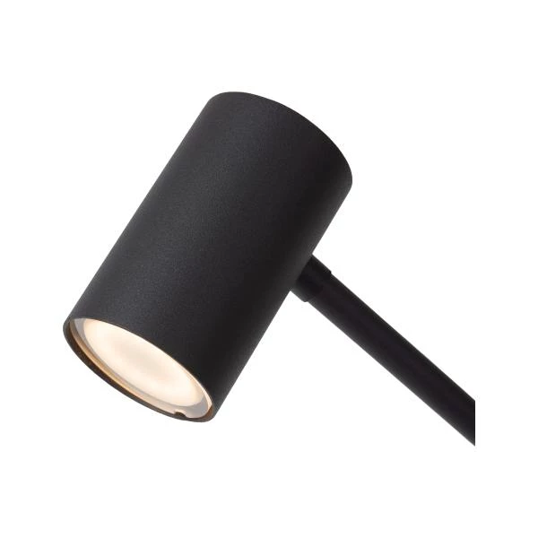 Lucide TIPIK - Lámpara de suelo Recargable - Batería/acumulador - LED Regul. - 1x3W 2700K - 3 StepDim - Negro - DETAIL 1